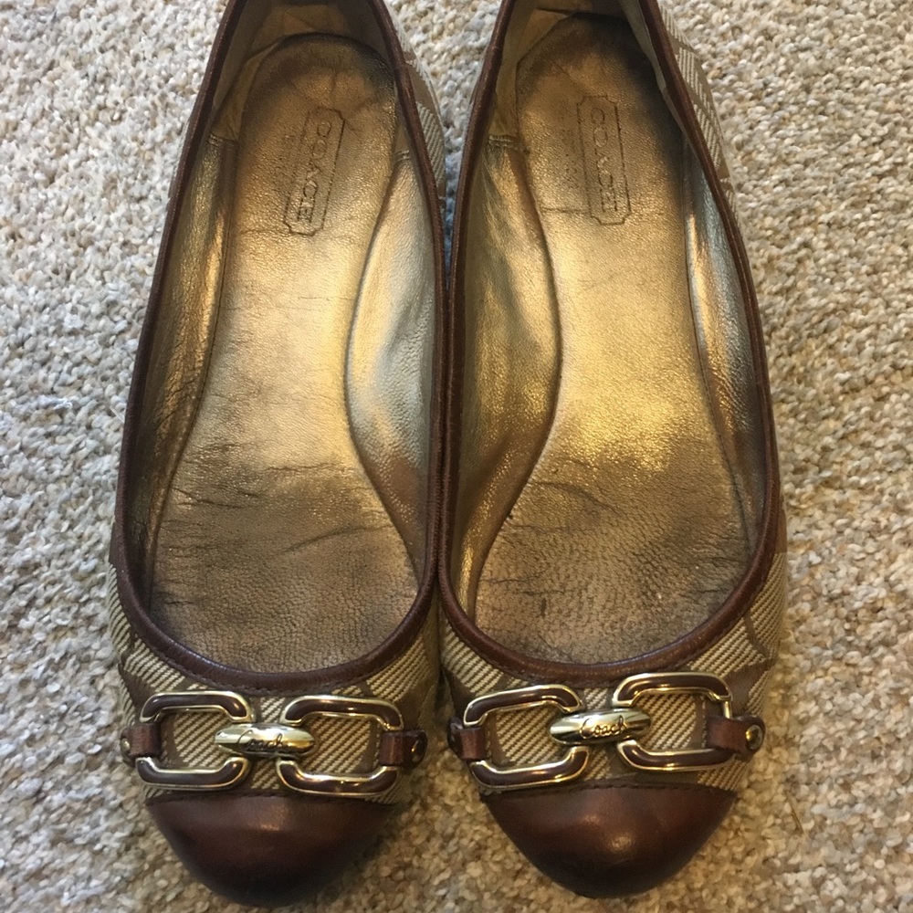 Coach flats size 5